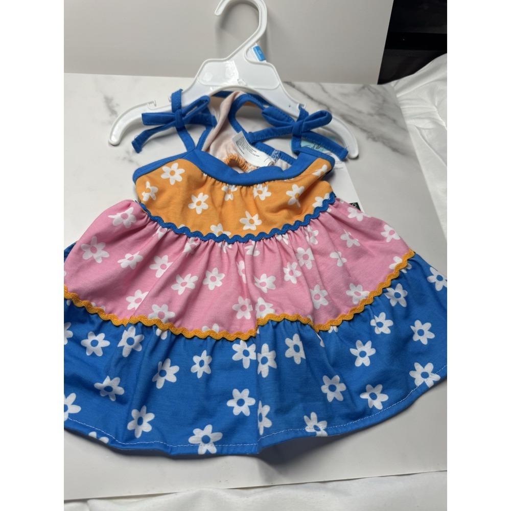 a size small, multi-color, floral-print "House of Barker" dog apparel Small
